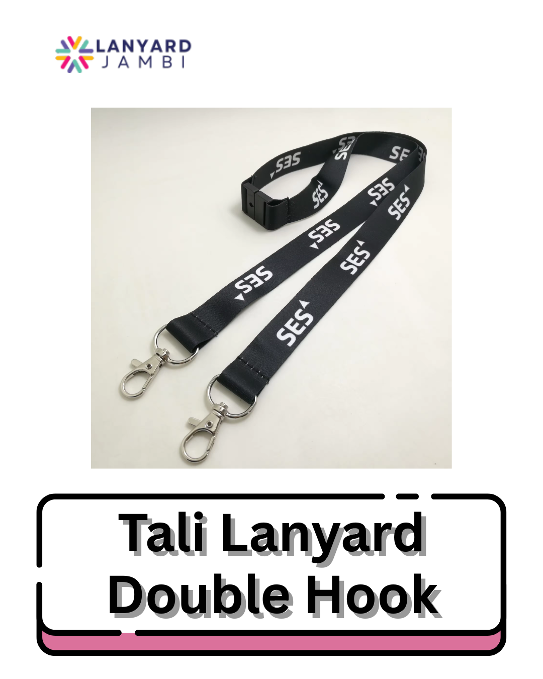 Panduan Lanyard Custom Double Hook di Jambi